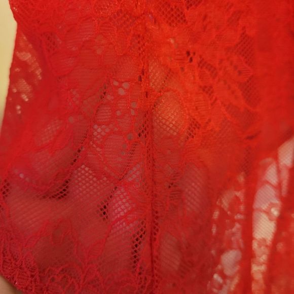 LOVERS + FRIENDS REVOLVE Pearson Bodysuit in Cherry Red Valentines Day - Picture 8 of 8